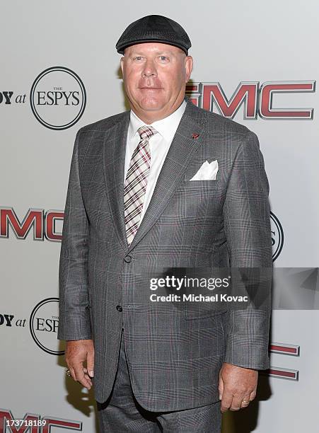 Professional football coach Bruce Arians attends ESPN the Magazine 5th annual "Body Issue" party at Lure on July 16, 2013 in Hollywood, California.