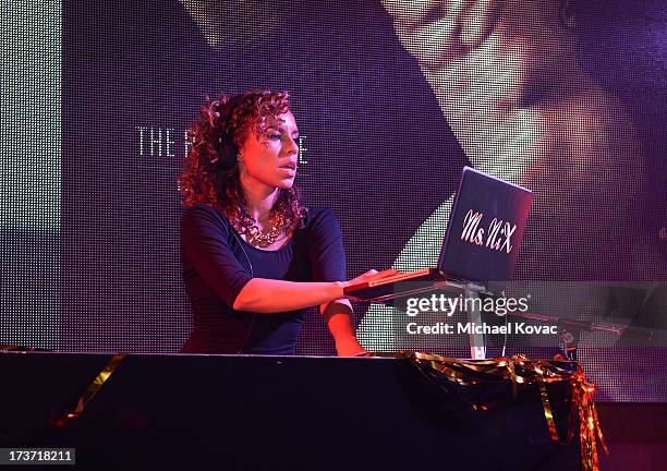 Ms Nix onstage during ESPN the Magazine 5th annual "Body Issue" party at Lure on July 16, 2013 in Hollywood, California.