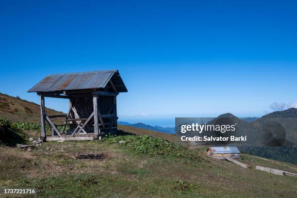 efeler village findik plateau in macahel region in artvin province - rize stock pictures, royalty-free photos & images