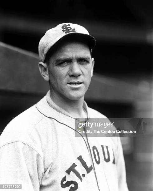 Portrait of Stephen F. O'Neill of the St. Louis Browns in 1927.