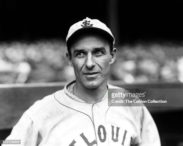 Portrait of James F. O'Rourke of the St. Louis Browns in 1927.