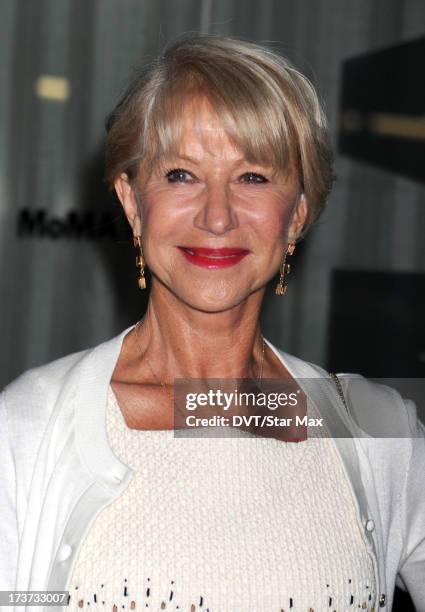 Helen Mirren as seen on July 16, 2013 in New York City.