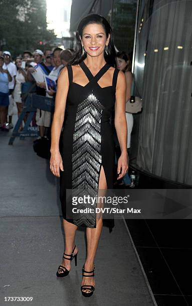 Catherine Zeta-Jones is sighted on July 16, 2013 in New York City.