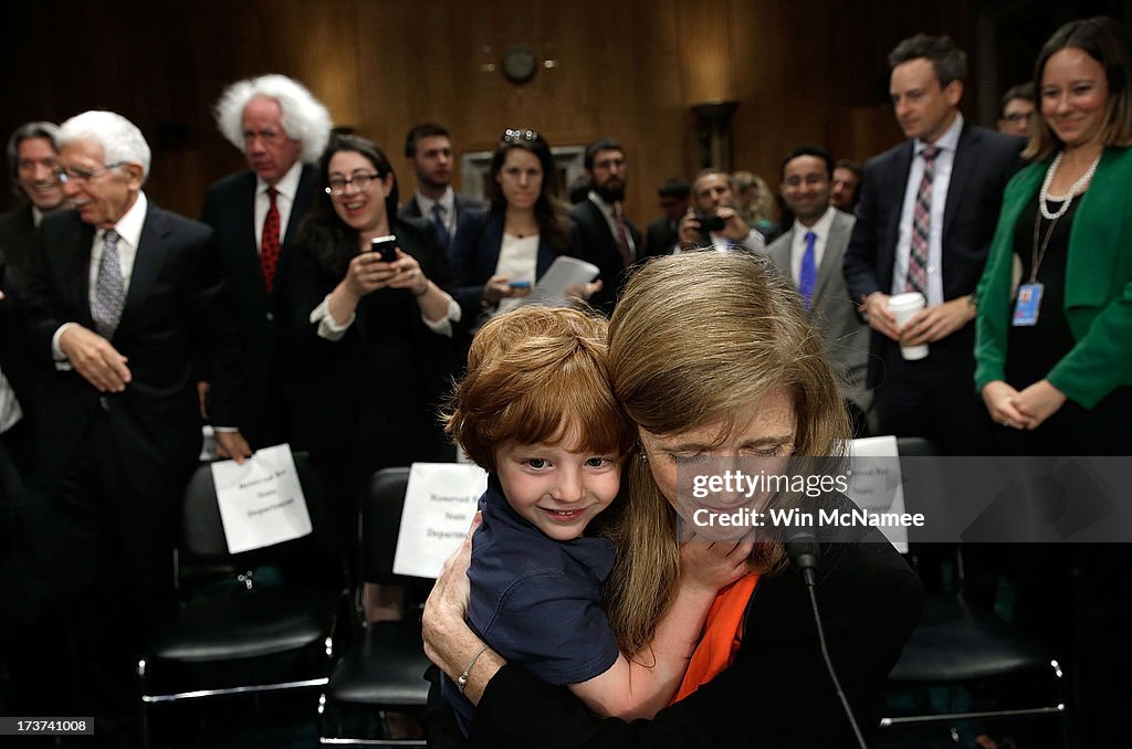 Senate Committee Holds Nomination Hearing For Samantha Power To Become United Nations Representative