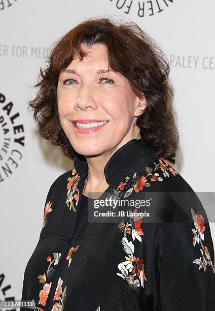 Lily Tomlin attends "An Evening With Web Therapy: The Craze Continues..." held at The Paley Center for Media on July 16, 2013 in Beverly Hills,...