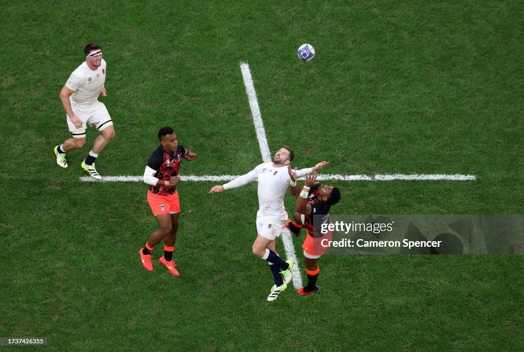 England v Fiji: Quarter Final - Rugby World Cup France 2023