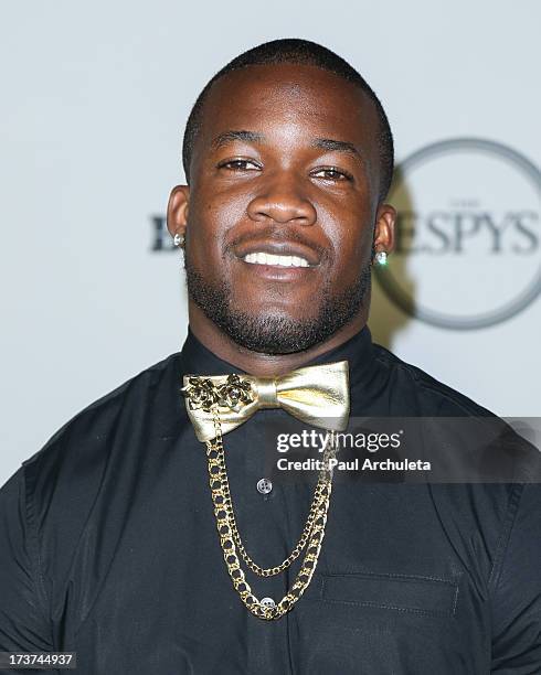 Player Ronnie Hillman attends the ESPN's 5th Annual Body At ESPYS at Lure on July 16, 2013 in Hollywood, California.