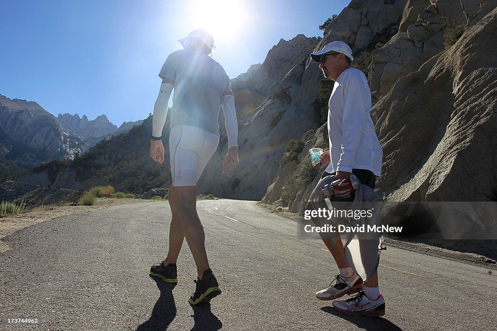 Annual Badwater Ultra Marathon Held In Death Valley's Extreme Heat