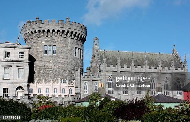 dublin castle in ireland - dublin historic stock pictures, royalty-free photos & images