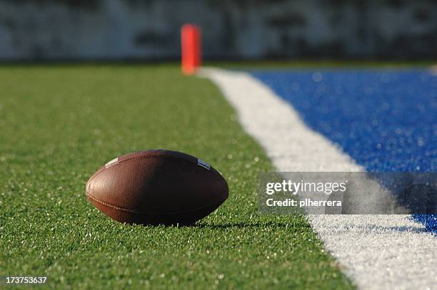 almost a touchdown - goal line stock pictures, royalty-free photos & images