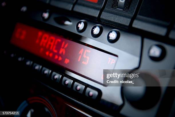 car radio - auto radio stockfoto's en -beelden