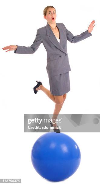 balance - woman full body isolated stock pictures, royalty-free photos & images