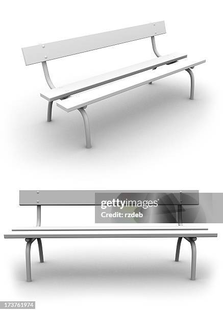 ter um descanso-banco de parque - bench imagens e fotografias de stock