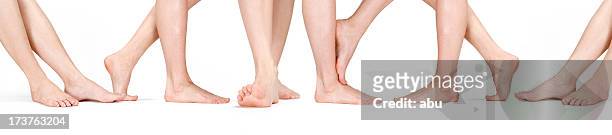 legs - barefoot stock pictures, royalty-free photos & images