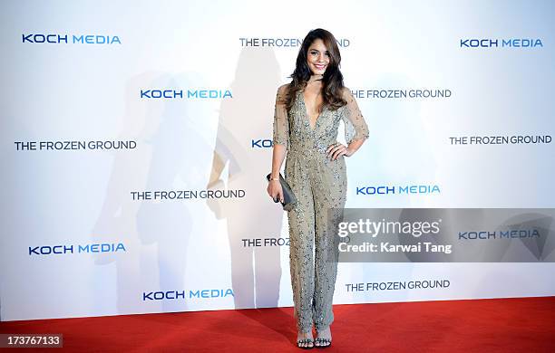 Vanessa Hudgens attends the UK Premiere of 'The Frozen Ground' at Vue West End on July 17, 2013 in London, England.