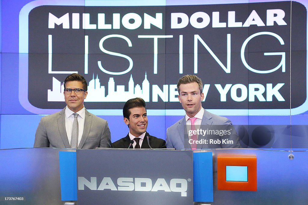 "Million Dollar Listing" Cast Ring Closing Bell At NASDAQ