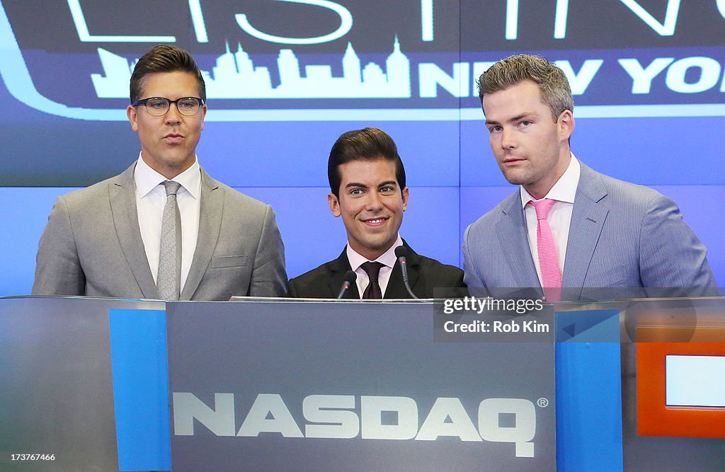 "Million Dollar Listing" Cast Ring Closing Bell At NASDAQ