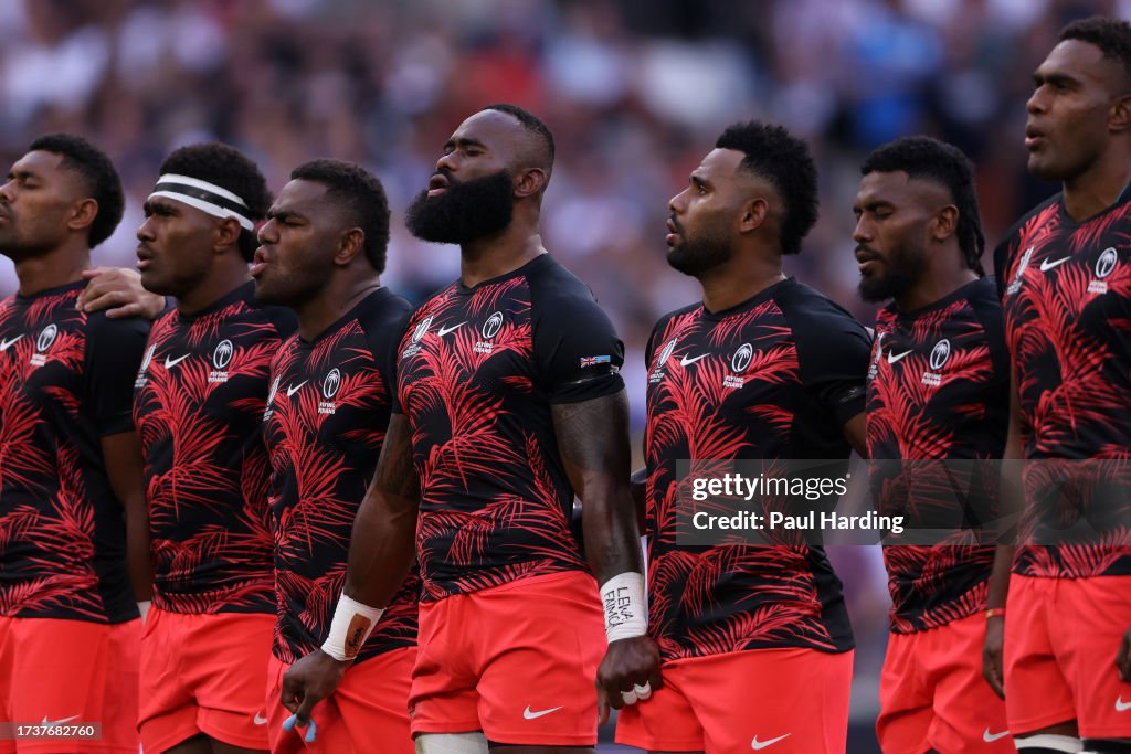 England v Fiji: Quarter Final - Rugby World Cup France 2023