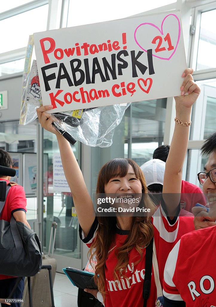 Arsenal FC Media Activity in Japan
