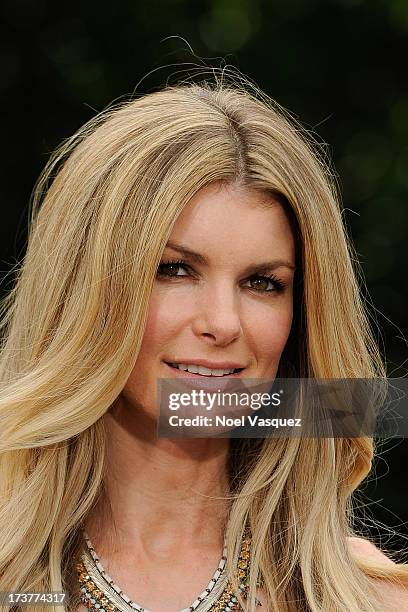 Marisa Miller visits "Extra" at The Grove on July 17, 2013 in Los Angeles, California.