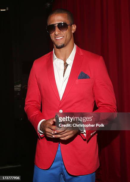 Quarterback Colin Kaepernick attends The 2013 ESPY Awards at Nokia Theatre L.A. Live on July 17, 2013 in Los Angeles, California.