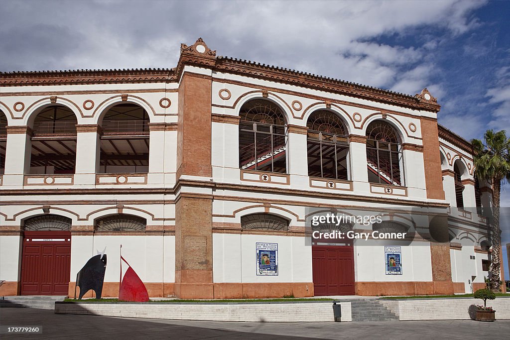 Bull fight arena