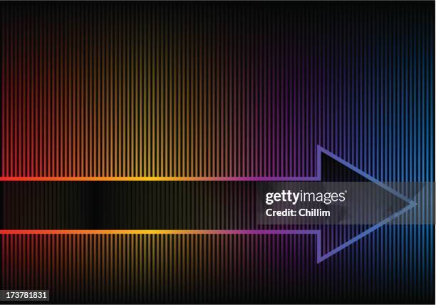 abstract background - electromagnetic spectrum stock illustrations