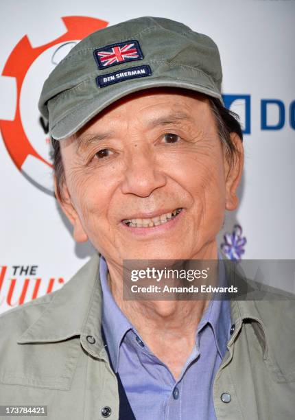 Actor James Hong arrives at The Children's Charity Of Southern California Texas Hold 'Em Poker Tournament hosted by Variety at Paramount Studios on...