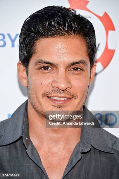 Actor Nicholas Gonzalez arrives at The Children's Charity Of Southern California Texas Hold 'Em Poker Tournament hosted by Variety at Paramount...