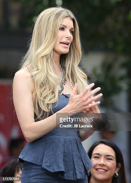 Marisa Miller is seen at The Grove on July 17, 2013 in Los Angeles, California.