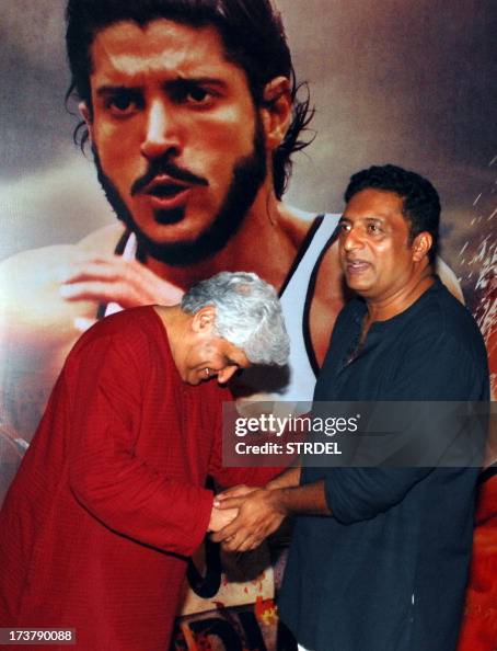 Javed Raj Indian Bollywood personalities Javed Akhtar and Prakash Raj attend a ...