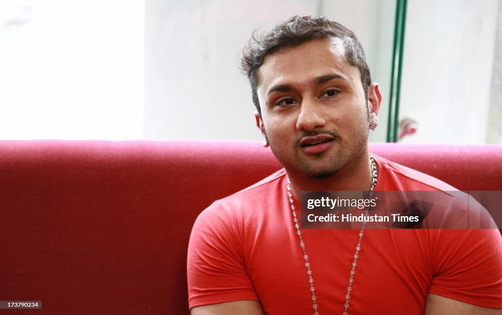 Profile Shoot Of Indian Punjabi And Bollywood Singer Honey Singh