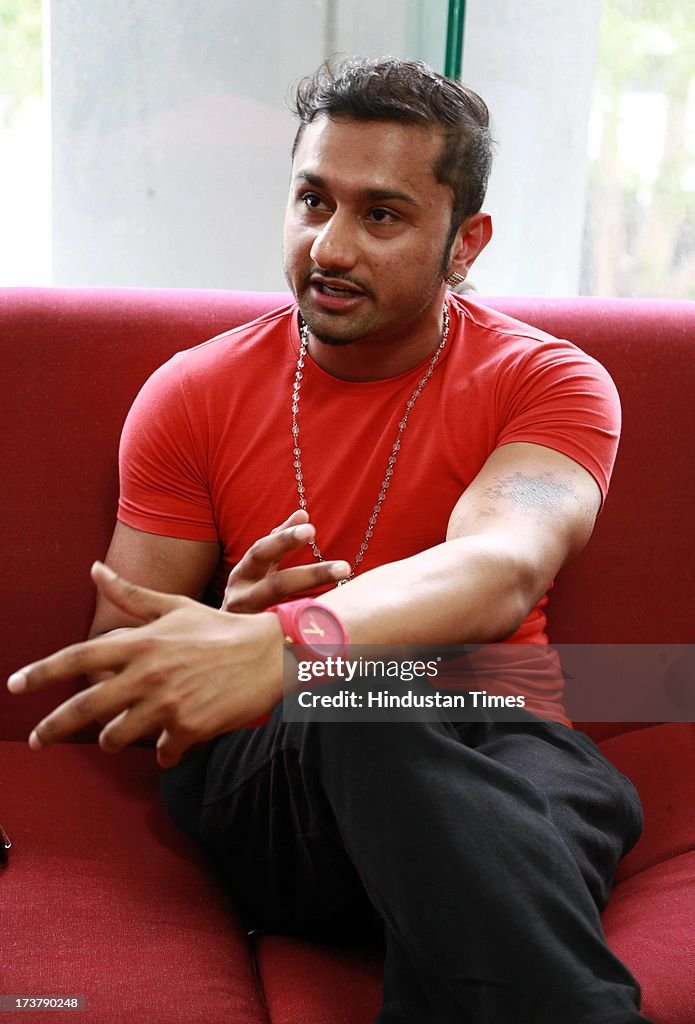 Profile Shoot Of Indian Punjabi And Bollywood Singer Honey Singh