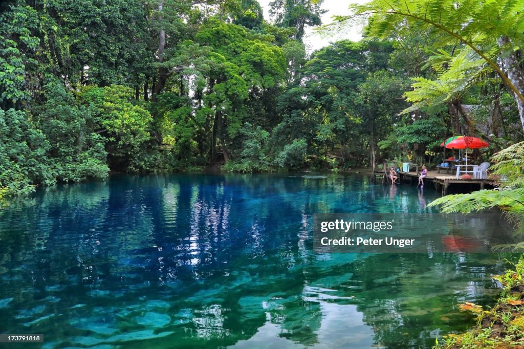 Nanda Blue Hole, Espiritu Santo Island, Vanuatu