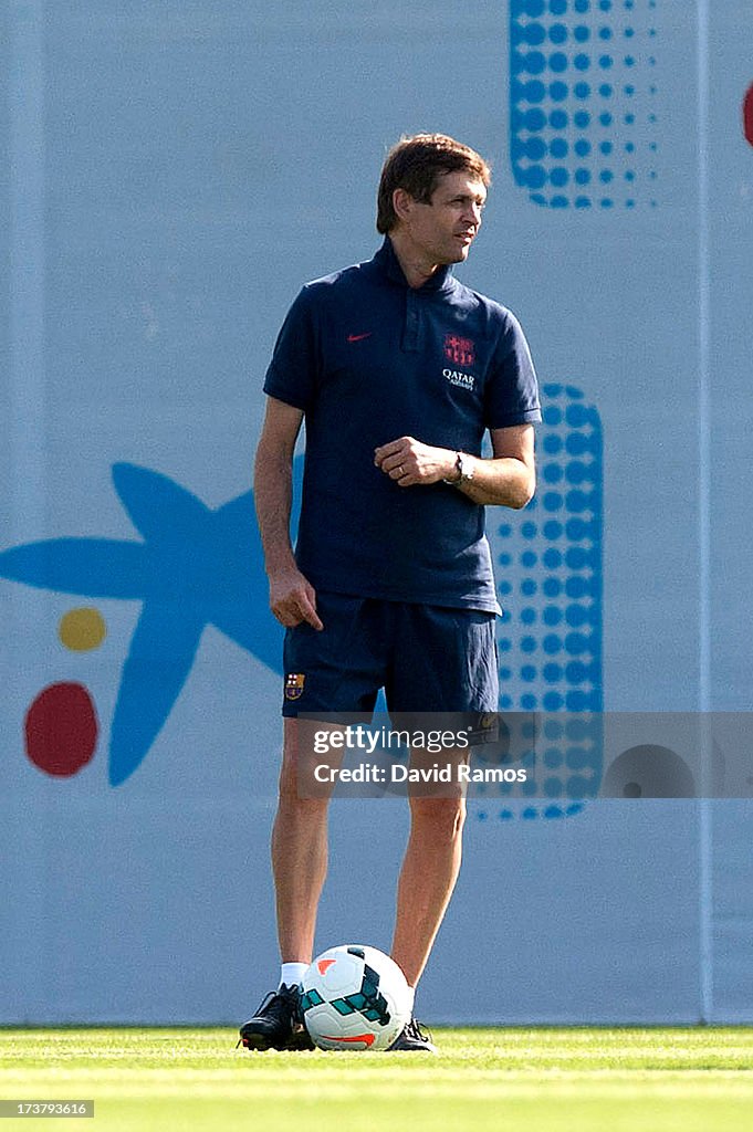 FC Barcelona Training Session