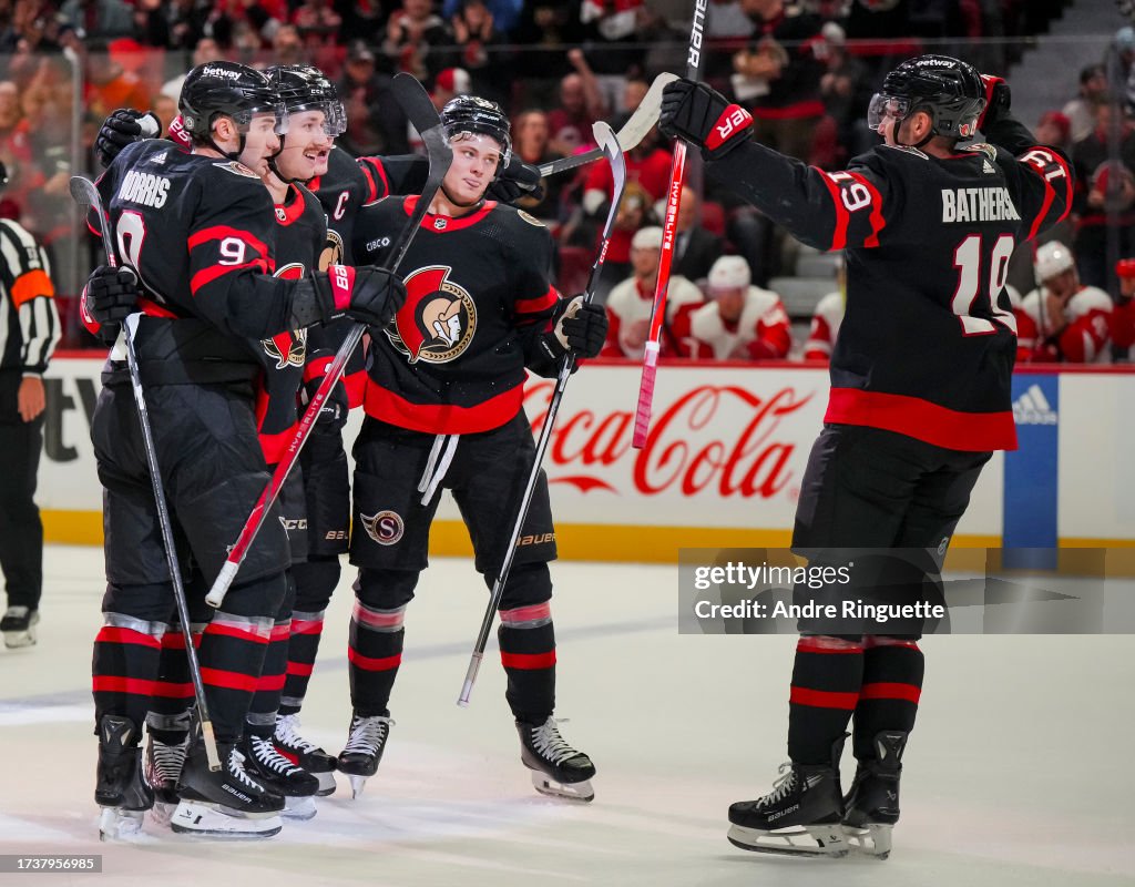 Detroit Red Wings v Ottawa Senators