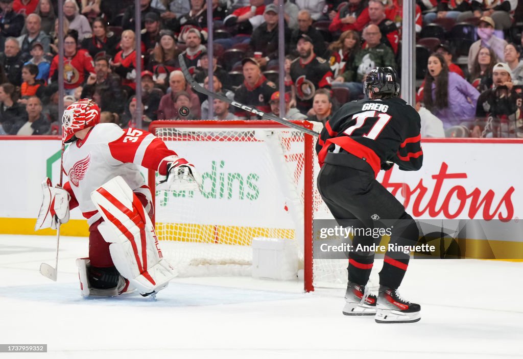 Detroit Red Wings v Ottawa Senators