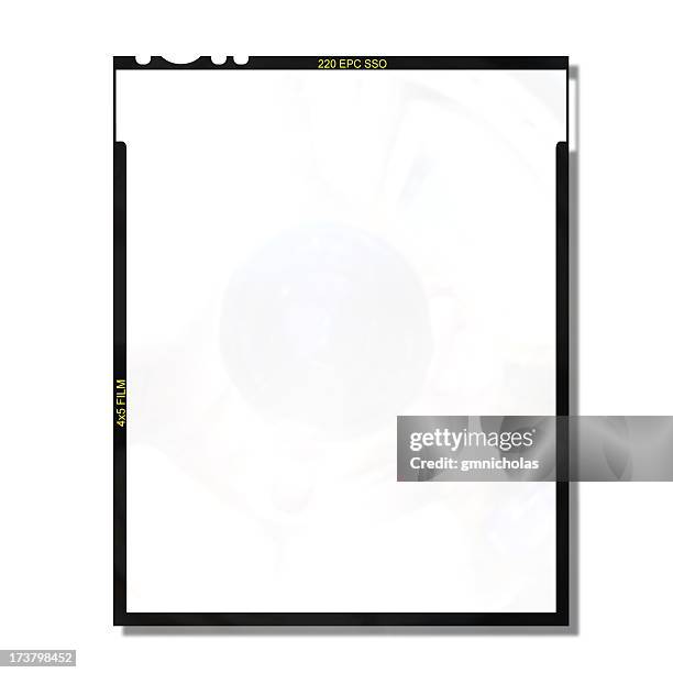 4x5 blank film frame - camera film stock pictures, royalty-free photos & images