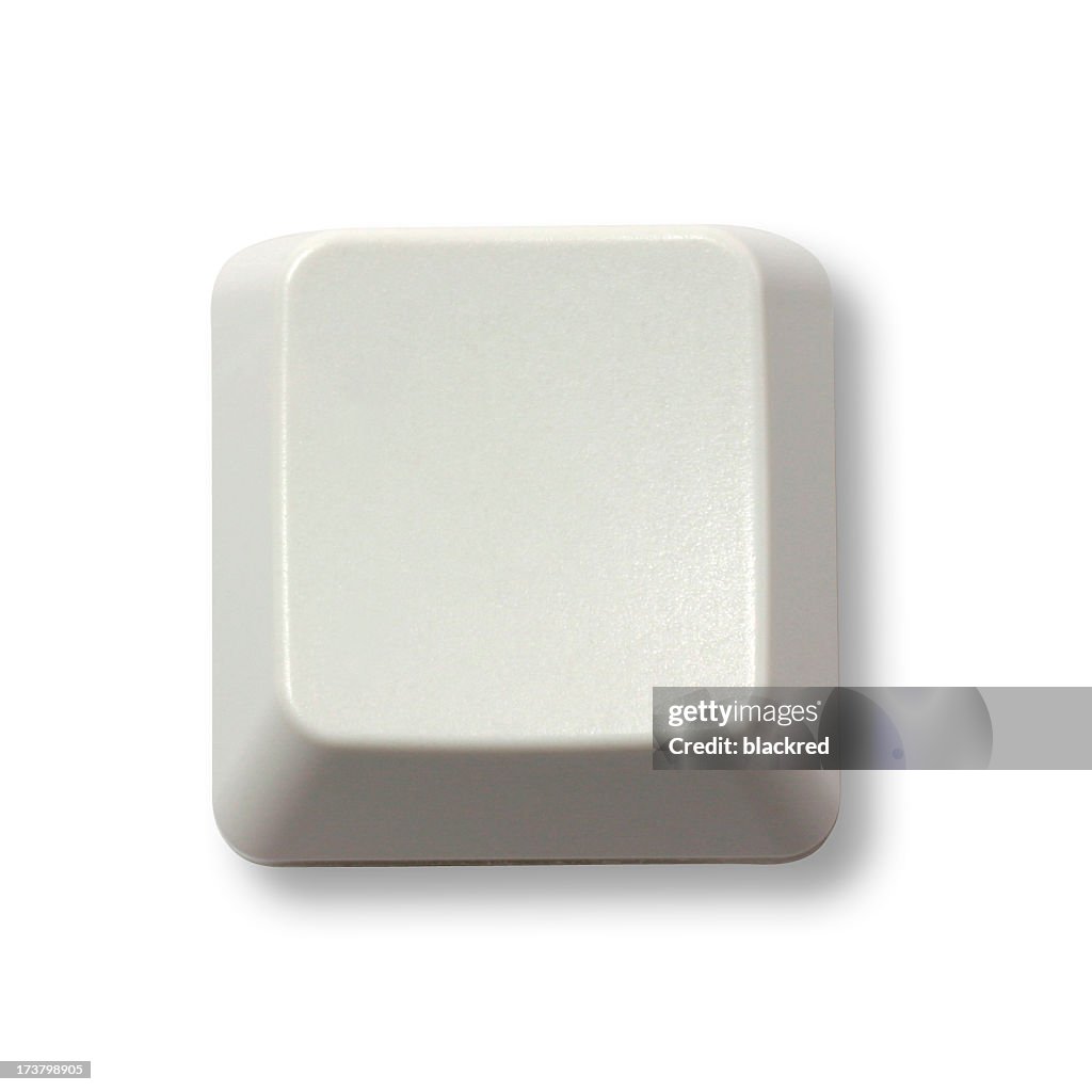 Vazio botão do teclado