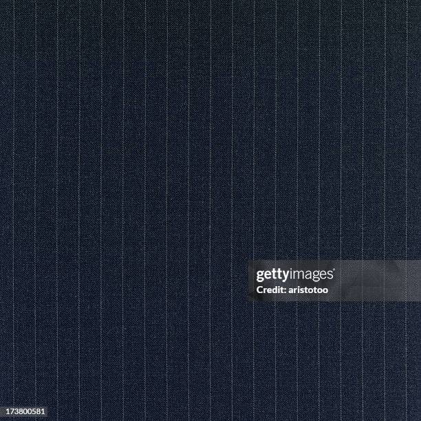 pinstripe cloth - krijtstreep stockfoto's en -beelden