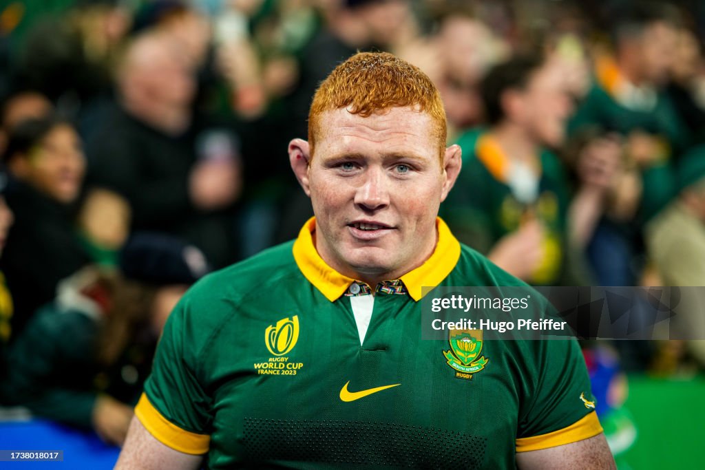 Steven Larkin Rugby Steven KITSHOFF of South Africa during the Rugby World Cup Semi-final ...