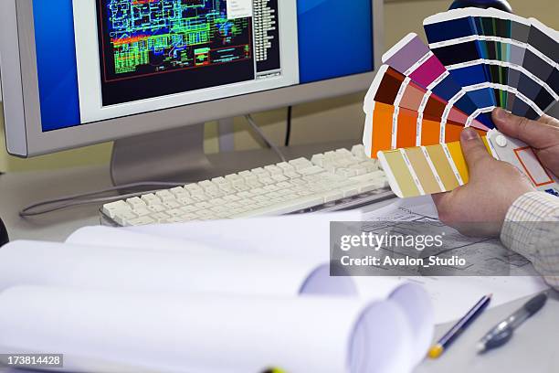 designer - studio di design foto e immagini stock