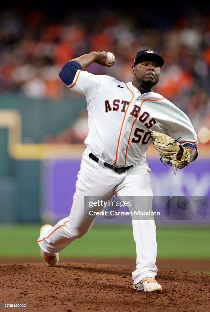 Championship Series - Texas Rangers v Houston Astros - Game One