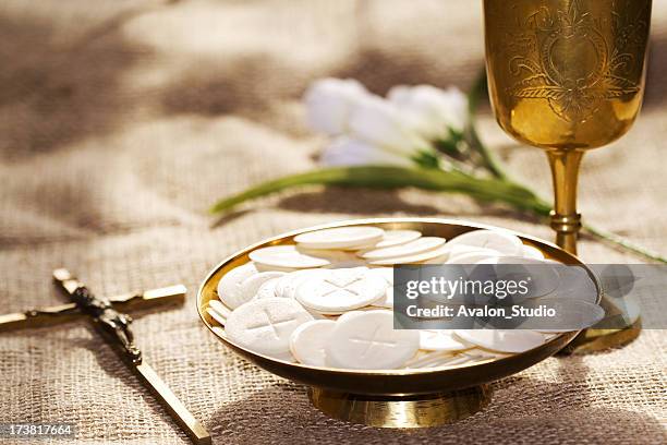 communion composition - the last supper stock pictures, royalty-free photos & images