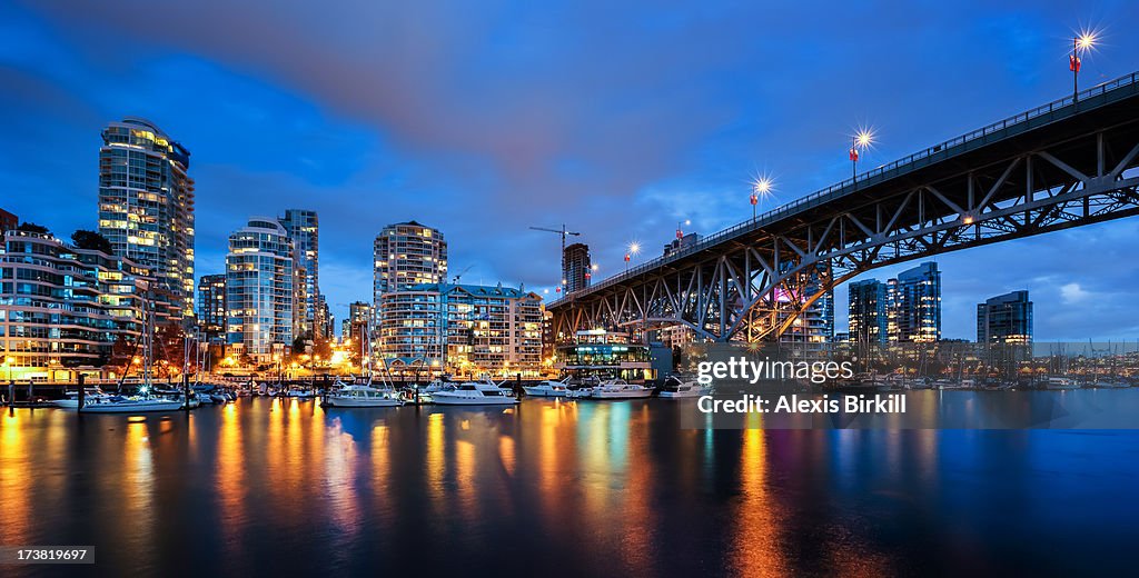 Downtown Vancouver Skyline from Granville Island