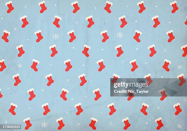 blue stocking paper xxxl - big xmas stocking stock pictures, royalty-free photos & images