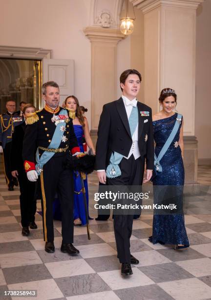 Prince Vincent of Denmark, Crown Prince Frederik of Denmark, Princess Isabella of Denmark, Prince Christian of Denmark, Princess Josephine of Denmark...