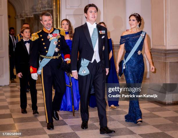 Prince Vincent of Denmark, Crown Prince Frederik of Denmark, Princess Isabella of Denmark, Prince Christian of Denmark, Princess Josephine of Denmark...