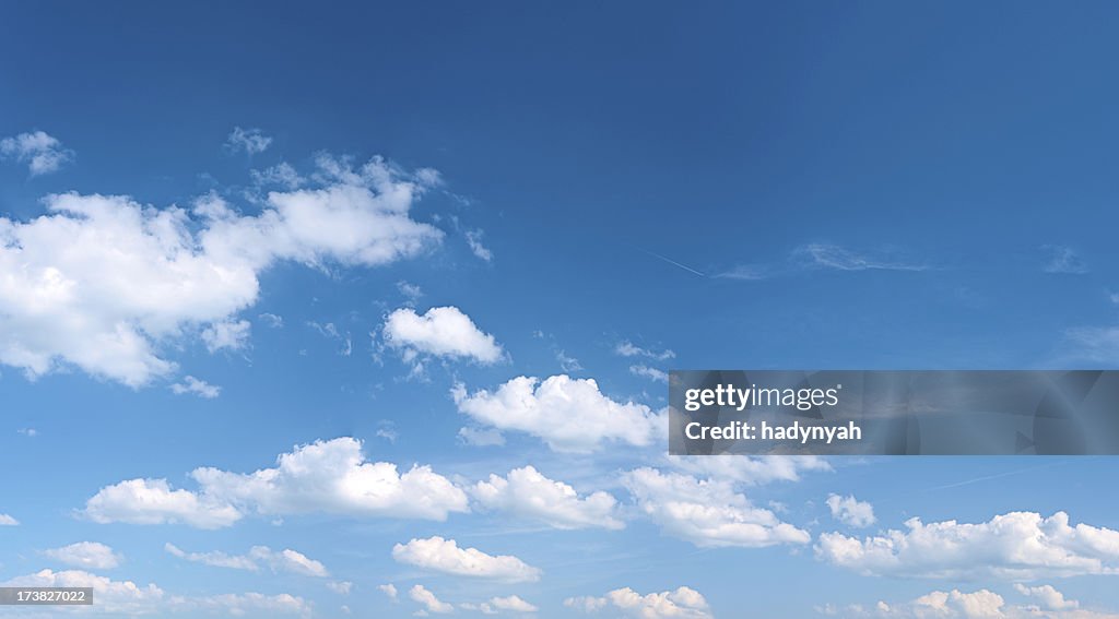 The blue sky panorama 43MPix - XXXXL size