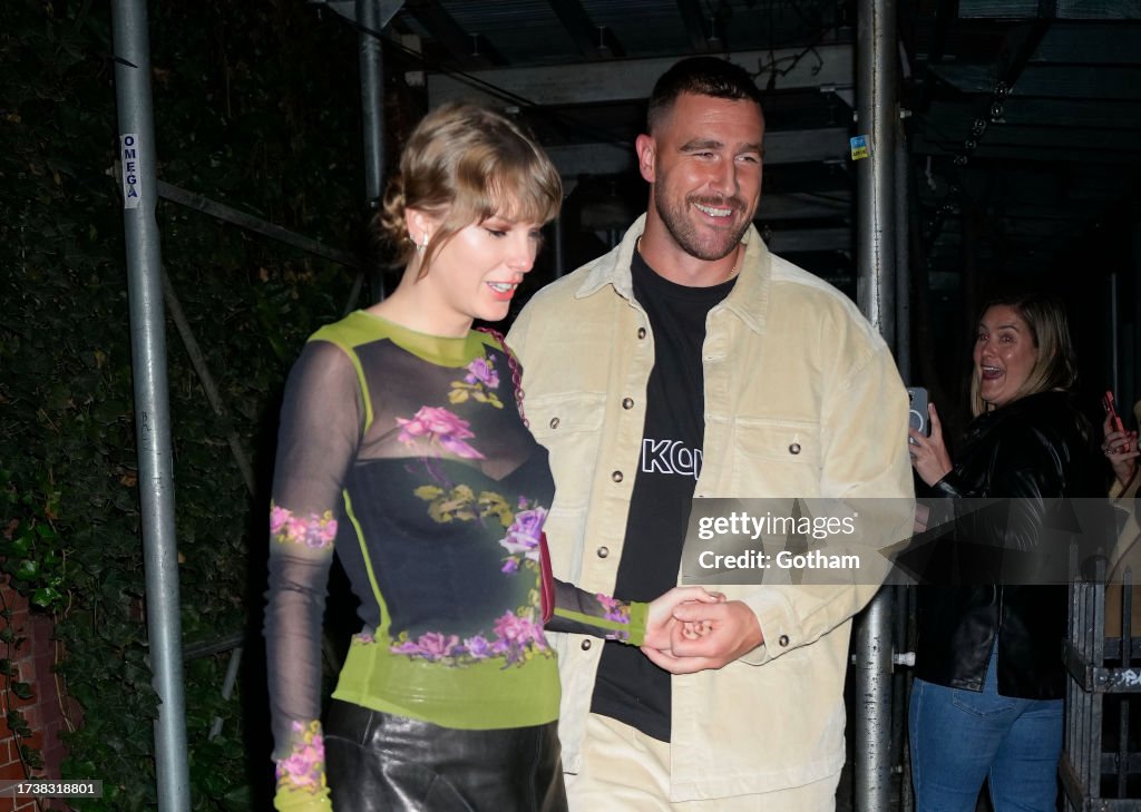 Celebrity Sightings In New York City - October 15, 2023